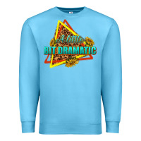 Ocean Blue a little bit dramatic Premium Sweatshirt - texasbilliewilder