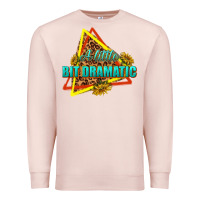 Pale Pink a little bit dramatic Premium Sweatshirt - texasbilliewilder