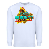 White a little bit dramatic Premium Sweatshirt - texasbilliewilder