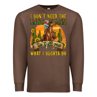 Chestnut western rodeo Premium Sweatshirt - texasbilliewilder