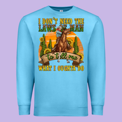 Premium Sweatshirt western rodeo