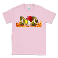 Bubblegum Pink Baseball And Softball Dad Libbey Glass Classic Tee - BundleAndBundleShop