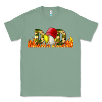 Sage Baseball And Softball Dad Libbey Glass Classic Tee - BundleAndBundleShop