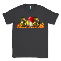 Smoke Baseball And Softball Dad Libbey Glass Classic Tee - BundleAndBundleShop