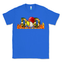 True Royal Baseball And Softball Dad Libbey Glass Classic Tee - BundleAndBundleShop
