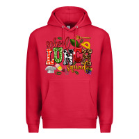 Cardinal school lunch squad Premium Hoodie - AdoDesignShop