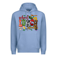 Colony Blue school lunch squad Premium Hoodie - AdoDesignShop