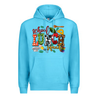 Ocean Blue school lunch squad Premium Hoodie - AdoDesignShop