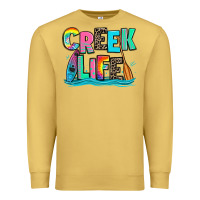 Antique Gold creek life kayaking Premium Sweatshirt - Zillion Design Studio