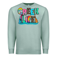 Seafoam creek life kayaking Premium Sweatshirt - Zillion Design Studio