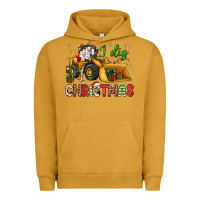 Pigment Peanut Butter i dig Christmas bulldozer santa Urban Hoodie - JahusDesignShop