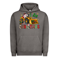 Pigment Tornado i dig Christmas bulldozer santa Urban Hoodie - JahusDesignShop
