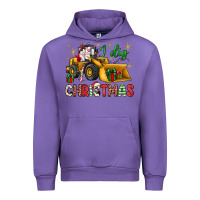 Tulip i dig Christmas bulldozer santa Urban Hoodie - JahusDesignShop