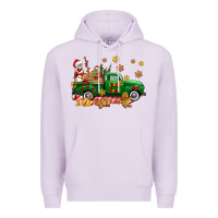Lilac santa fuel   cookies truck Premium Hoodie - AdoDesignShop