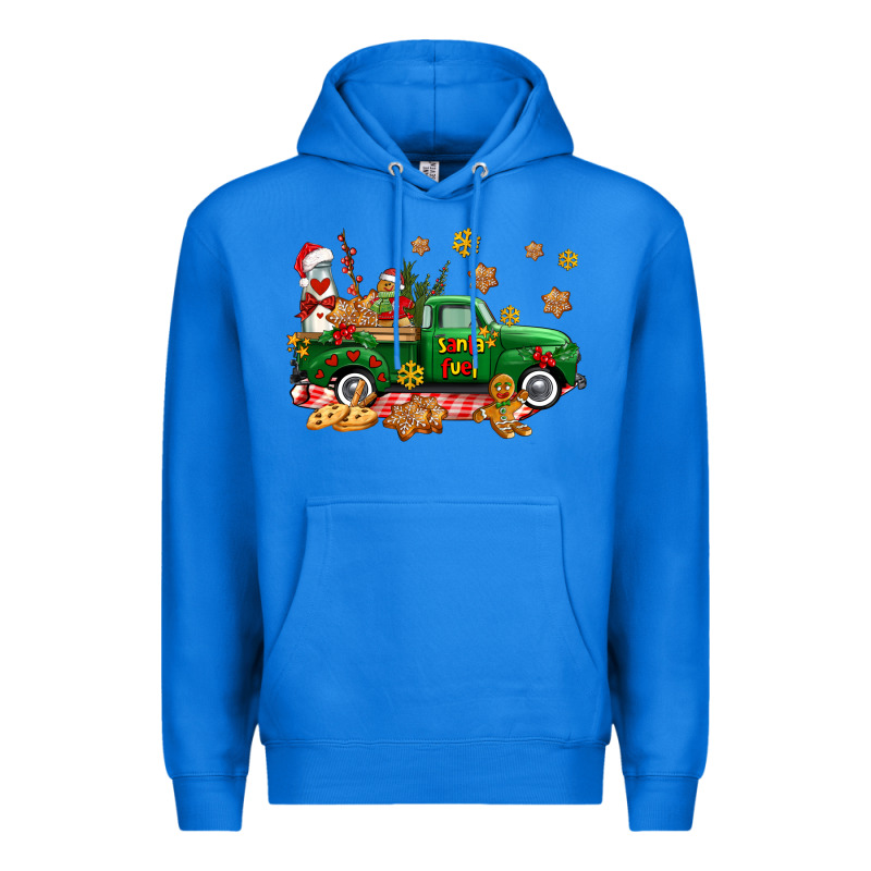 Santa Fuel   Cookies Truck Premium Hoodie by AdoDesignShop | Teevron