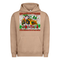 Pigment Burro i dig christmas bulldozer santa Urban Hoodie - JahusDesignShop