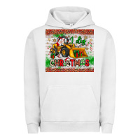 Pigment Lunar Rock i dig christmas bulldozer santa Urban Hoodie - JahusDesignShop