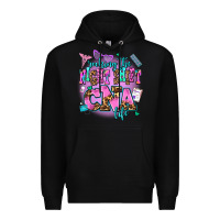 Black rocking the night shift cna life Premium Hoodie - AdoDesignShop