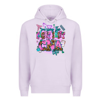 Lilac rocking the night shift cna life Premium Hoodie - AdoDesignShop