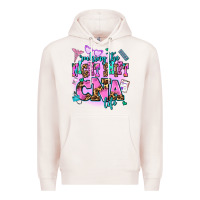 Pale Pink rocking the night shift cna life Premium Hoodie - AdoDesignShop