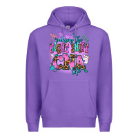 Purple rocking the night shift cna life Premium Hoodie - AdoDesignShop