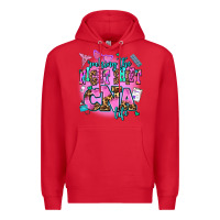 Red rocking the night shift cna life Premium Hoodie - AdoDesignShop