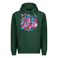 Sports Green rocking the night shift cna life Premium Hoodie - AdoDesignShop
