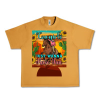 Peanut Butter cowgirls just wanna have fun 12 oz can cooler (regular) Urban Heavy Tee - Artiststas