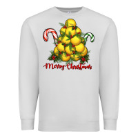 Dove Grey merry christmas lacrosse Premium Sweatshirt - RanaPortraitStore