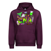 Mauve Wine cna halloween Urban Hoodie - AdoDesignShop