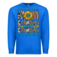True Royal i have three tittles mom grandma great grandma Premium Sweatshirt - Zillion Design Studio