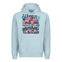 Blue Mist i became a cna because your life is worth my time Premium Hoodie - AdoDesignShop