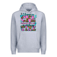 Heather Grey i became a cna because your life is worth my time Premium Hoodie - AdoDesignShop