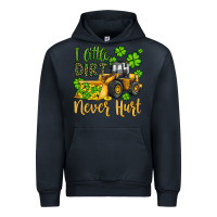 Navy a little dirt never hurt st patricks bulldozer Urban Hoodie - JahusDesignShop