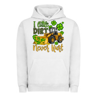 Pigment Lunar Rock a little dirt never hurt st patricks bulldozer Urban Hoodie - JahusDesignShop