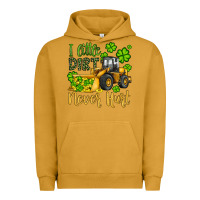 Pigment Peanut Butter a little dirt never hurt st patricks bulldozer Urban Hoodie - JahusDesignShop