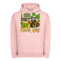 A Little Dirt Never Hurt St Patricks Bulldozer Urban Hoodie | Teevron