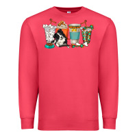 Cardinal alaskan border collie dog coffee cups Premium Sweatshirt - texasbilliewilder