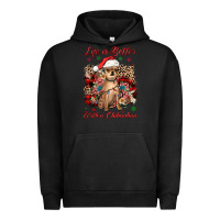 Pigment Black christmas life is better with a chihuahua Urban Hoodie - JahusDesignShop