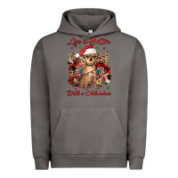 Pigment Tornado christmas life is better with a chihuahua Urban Hoodie - JahusDesignShop