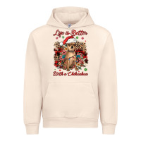 Sandshell christmas life is better with a chihuahua Urban Hoodie - JahusDesignShop