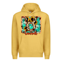 Antique Gold taurus turquoise cowhide Premium Hoodie - RanaPortraitStore