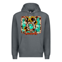 Rock taurus turquoise cowhide Premium Hoodie - RanaPortraitStore