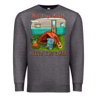 Charcoal Heather ain t no doubt i love this land Premium Sweatshirt - texasbilliewilder