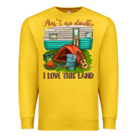 Lemon ain t no doubt i love this land Premium Sweatshirt - texasbilliewilder