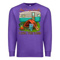 Purple ain t no doubt i love this land Premium Sweatshirt - texasbilliewilder