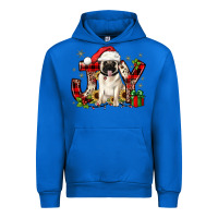 Cobalt christmas joy pug Urban Hoodie - JahusDesignShop