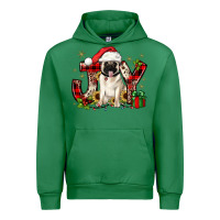 Emerald christmas joy pug Urban Hoodie - JahusDesignShop