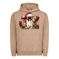 Pigment Burro christmas joy pug Urban Hoodie - JahusDesignShop
