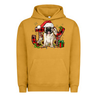 Pigment Peanut Butter christmas joy pug Urban Hoodie - JahusDesignShop